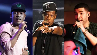 And the Nominees Are... - Here they are... the power players, newcomers and up-and-comers who have rocked the world of hip hop music with their LPs, songs and news-making moves. And this year's Hip Hop Music Awards will give light to all who've contributed. Here are list of the nominees for this year's award ceremony.&nbsp;(Photos from left: Chelsea Lauren/Getty Images for BET, R Chiang / Splash News, Michael Buckner/Getty Images for Bing)