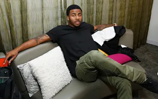 Gettin' Live - Recording artist Sage the Gemini prepares backstage at 106. (Photo: Cindy Ord/BET/Getty Images for BET)