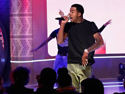 Rhymes Ready - Recording artist Sage the Gemini killin' it on the 106 stage. (Photo: Cindy Ord/BET/Getty Images for BET)
