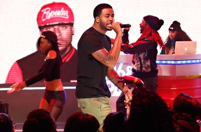 Cali Swagging - Recording artist Sage the Gemini performs his jam &quot;Red Nose&quot; on 106. (Photo: Cindy Ord/BET/Getty Images for BET)