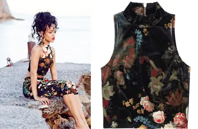 Rihanna Models River Island Collection, Shows Off Her Fashion Line