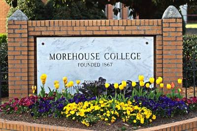 Morehouse Receives $5 Million Gift to Revamp MLK Chapel - The Woodruff Foundation awarded Morehouse College a $5 million gift to restore the Martin Luther King Jr. International Chapel. Morehouse president John Wilson said the gift was ?poetic? as he was part of the first class in 1979 to graduate in the King Chapel. The $5 million is more than half of the $7 million needed to repair the chapel.&nbsp;(Photo: Courtesy of Morehouse College)