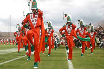 Florida A&amp;M University - Florida A&amp;M set an enrollment record back in 2010, when tuition rates were $5,187, for in-state and $17,127 for out-of-state.&nbsp;Fees have gone up slightly for the 2013-14 school year, with rates at $5,785 for in-state and $17,725 for out-of-state.(Photo: Courtesy of Florida A &amp; M)
