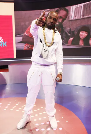 In Here - Recording artist Mavado at 106 and ready to takeover the stage. (Photo: Bennett Raglin/BET/Getty Images for BET)