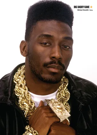 Big Daddy Kane - Big Daddy Kane's dexterous rhyme patterns and smooth-operator persona influenced countless other rappers — particularly a young Jay-Z, one of BDK's protégés.(Photo:&nbsp; As featured in &quot;Hip Hop - A Cultural Odyssey&quot; by Michael Benabib / Retna)