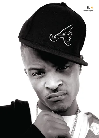 T.I. - He calls himself the King of the South for a reason. Tip's brash, trap-focused braggadocio and stadium-sized hits have set the course for new-millenium rappers in the South and beyond. (Photo:&nbsp; As featured in &quot;Hip Hop - A Cultural Odyssey&quot; by Trevor Traynor)