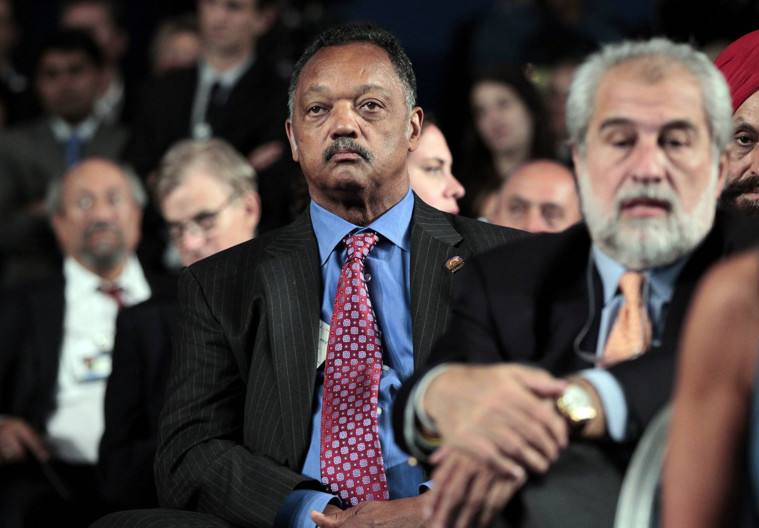 Jesse Jackson Seeks a White House Commission on Poverty&nbsp;  - Recently expressed on his website on Tuesday, Sept. 27, Jackson said that only the president has the platform to ignite a debate about poverty and that Congress has the &quot;moral burden&quot; to support him and decrease the millions of Americans who are currently in desperate need of help.(Photo: AP/Pablo Martinez Monsivais)