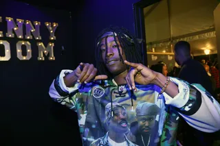 Jackie Spade, hailing from Kinston, NC, has been compared to the likes of Kendrick Lamar and Jay Electronica.  - (Photo: Johnny Nunez/BET)