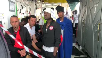 Italy brings aid to over 600 refugees by boat but refuses to let them in on BET News.