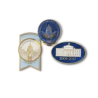 Lapel Pin Set - $40 (Photo: The Presidential Inaugural Committee 2013)