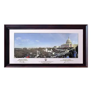 Panoramic Framed Photo - $400 (Photo: The Presidential Inaugural Committee 2013)