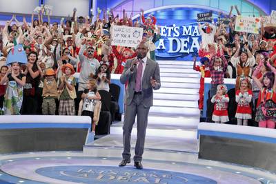 Let's Make a Deal - Brady's turn as a host of this show cemented him as the guy who your mother loves when she's watching daytime TV. However, the competition is fierce ? we hear Michael Strahan is vying for the same spot.  (Photo: Sonja Flemming/CBS /Landov)