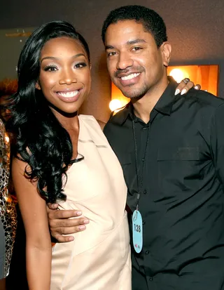 A representative for Brandy announcing her engagement to Ryan Press was off:&nbsp; - “They are no longer together. The engagement is off, but the friendship is still on.”(Photo: Christopher Polk/Getty Images)