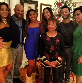 Family Values - Vanessa Williams took to Instagram on Christmas Day to say &quot;Xmas eve we were dressed up after mass..today never got out of my pjs!&quot;&nbsp;  (photo: instagram/vwofficial)