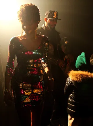 Make It Happen - Miss Mykie and Swizz Beatz at 106 &amp; Party, December 31, 2012.&nbsp; (Photo: Randy Smith / BET)