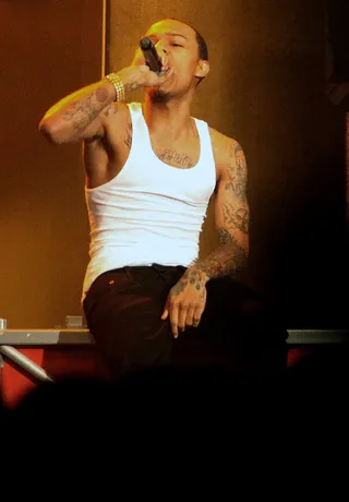Holla - Bow Wow performing at&nbsp;106 &amp; Party, December 31, 2012. (Photo: Randy Smith / BET)