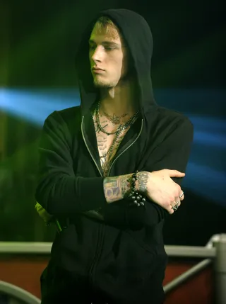 Badboy - MGK soundcheck at 106 &amp; Party, December 31, 2012. (Photo: John Ricard / BET)