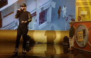 Its Ya Birthday - Swizz Beatz soundcheck at 106 &amp; Party, December 31, 2012. (Photo: John Ricard / BET)