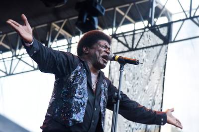 Charles Bradley feat. Menahan Street Band, &quot;The World (Is Going Up in Flames)&quot; - It's OK to shed a tear?the world is ending, after all. Mourn Mother Earth with help from this bluesy, gut-wrenching song from No Time for Dreaming, the 2011 debut from old-school soul revivalist Charles Bradley.&nbsp;(Photo: ALEXANDRE MOREIRA/BRAZIL PHOTO PRESS/AE DPA /LANDOV)