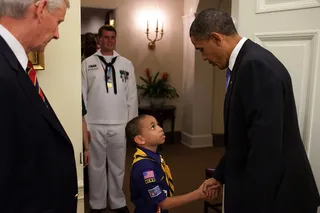 Scout's Honor - (Photo: Official White House/Pete Souza)