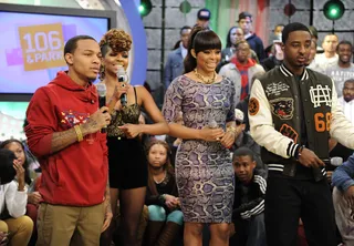 Coolin - 106 &amp; Park, December 18, 2012. (Photo: John Ricard / BET)