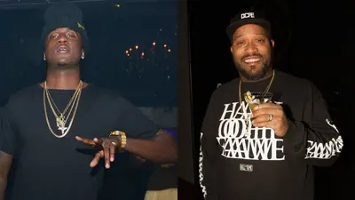 'B*****s N That Coupe,' Featuring Bun B - Bun B and K Camp ride dirty with this pimped-out groove. Here, the ATL representer explains that his motto is money over women: &quot;Rather get this money, I got nothing else to do/I can see they watching, counting pockets, but what's new?/She know when I call it's for a reason, so come through/Nothing 'bout me change except these b*****s n that coupe.&quot;(Photos from left: Prince Williams/WireImage, Bob Levey/Getty Images for Remy Martin)