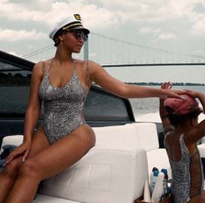 Beyonce, @beyonce - The summer is coming to an end but a few music stars had the times of their lives with their fun in the sun. While Queen Bey&nbsp;showed baby Blue Ivy how to run the world and sail the high seas at the same damn time, see who else enjoyed their dog days&nbsp;-Michael Harris (@IceBlueVA)&nbsp;(Photo: Beyonce via Instagram)