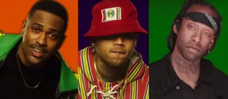 Big Sean f. Chris Brown, Ty Dolla $ign - "Play No Games" - Big Sean assembles a boy band with Chris Brown and Ty Dolla $ign to deliver this '90s-inspired visual off his chart-topping Dark Sky Paradise. The video is so influenced by rom-com sitcom favorite, Martin, that Martin Lawrence&nbsp;and even Bruh Man himself (Reginald Ballard) made an appearance.