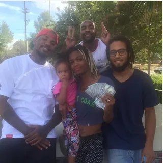 True to the Game - Game made more dreams come true yesterday when he gave a homeless Georgia family a thousand dollars while he waits for The Documentary 2 to drop. The MC with a heart of gold posted:&quot;Told yall I'm out here blessing people... She said the price of living is way higher here &amp; she just needed a lil boost because her daughter's father is the only one working right now since she has the baby all day &amp; their doing the best they can... Things like this are just as much as a gift for me as it was for them.&quot;(Photo: Game via Instagram)