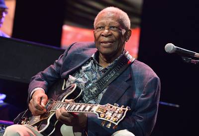 B.B. King - Famously known as the “King of the Blues,” B.B. King’s 60-year music career was not only fueled by his masterful guitar playing but also his plethora of iconic hits such as “The Thrill Is Gone,” “Everyday I Have the Blues” and “Lucille” (also the name of his guitar). The Rock 'n' Roll Hall of Famer died this past May. He was 89.&nbsp;(Photo: Larry Busacca/Getty Images)