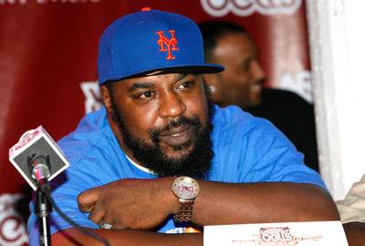 Sean Price - Sean Price, one half of the '90s rap duo Heltah Skeltah and member of the Brooklyn hip hop collective Boot Camp Clik, made his mark on music via LPs like 1995’s Nocturnal and 1998’s Magnum Force. On August 8, just before his solo album,&nbsp;Songs in the Key of Price, was scheduled for release, Price died in his sleep.&nbsp;(Photo: Mike Lawrie/Getty Images)