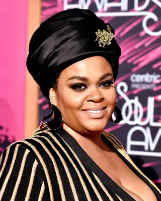 Jill Scott wasn’t trying to be sexy when making her latest album — she just wanted to write some sexy songs: - “I didn’t want to be sexy for anybody. I swear I didn’t, but I did want to write some sexy stff. Why does it matter what I look like? As long as I tell my story and you relate to it and you laugh with it, and you live with it. That’s what you’ve been doing and I appreciate the respect. Thank you for treating me with respect because I earned it. And I like it. Thank you so much.”(Photo: Earl Gibson/BET/Getty Images for BET)