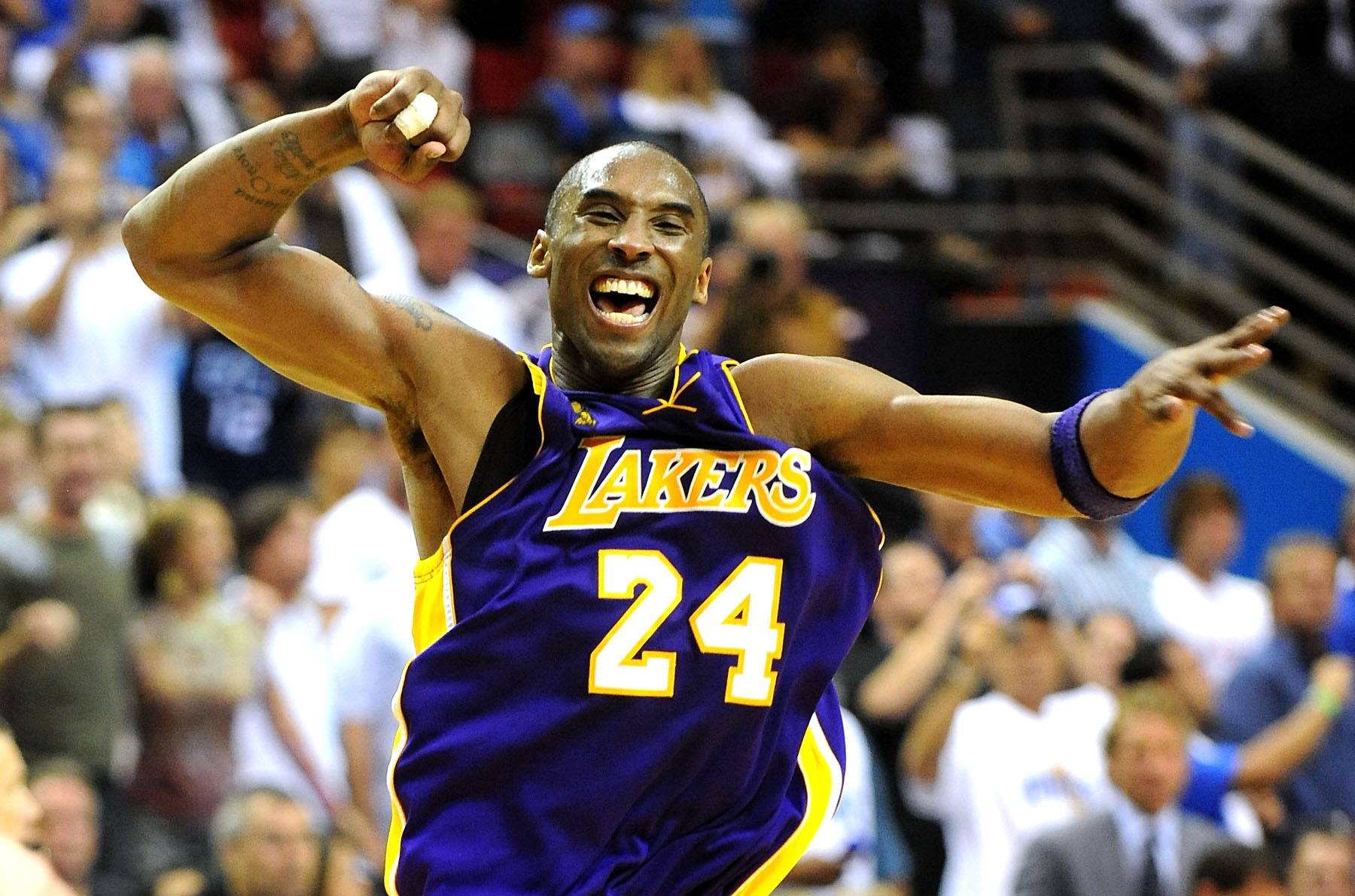 Salute the Legend - After 20 years of playing in the NBA, Kobe Bryant recently announced that he will hang up his jersey at the end of the 2015-2016 season. He's not leaving empty-handed. The Lakers shooting guard has five NBA championship rings, is a 17-time All-Star, has led the league in scoring twice and will be setting an NBA record for most seasons with the same team. Although his life is primarily dedicated to basketball, he's considered an icon in pop culture. Along with his athletic legacy, Kobe's personal life — from his almost-divorce to the 2003 sexual assault allegation — has been well documented in rap punchlines. We will be saying goodbye to the Black Mamba, but Kobe's influence lives through this list of 15 rap references. — Janice Llamoca (Photo: Ronald Martinez/Getty Images)