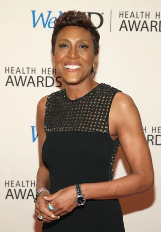 Robin Roberts - Robin Roberts got her start at a small TV and radio station in Mississippi. Roberts is currently the anchor of&nbsp;ABC's&nbsp;Good Morning America.(Photo: Jemal Countess/Getty Images for WebMD)
