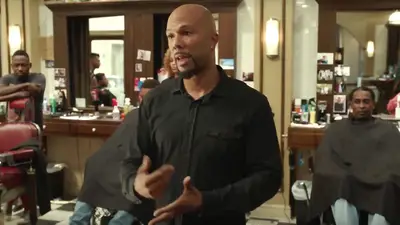 Common as Jabari in&nbsp;Barbershop: The Next Cut - Considering the barbershop is located on the South Side of Chicago, it’s only right that Common, a south Chicago native, joined the third installment of the film series.(Photo: MGM/New Line Cinema)