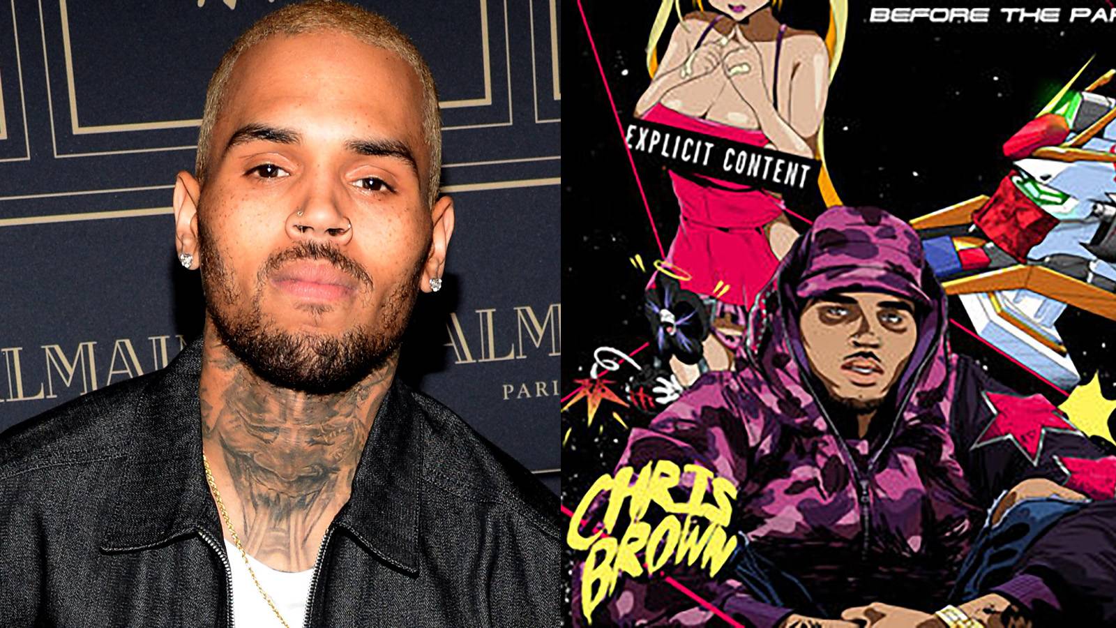 Chris Brown, Before the Image 4 from Stars Giving Thanks With New