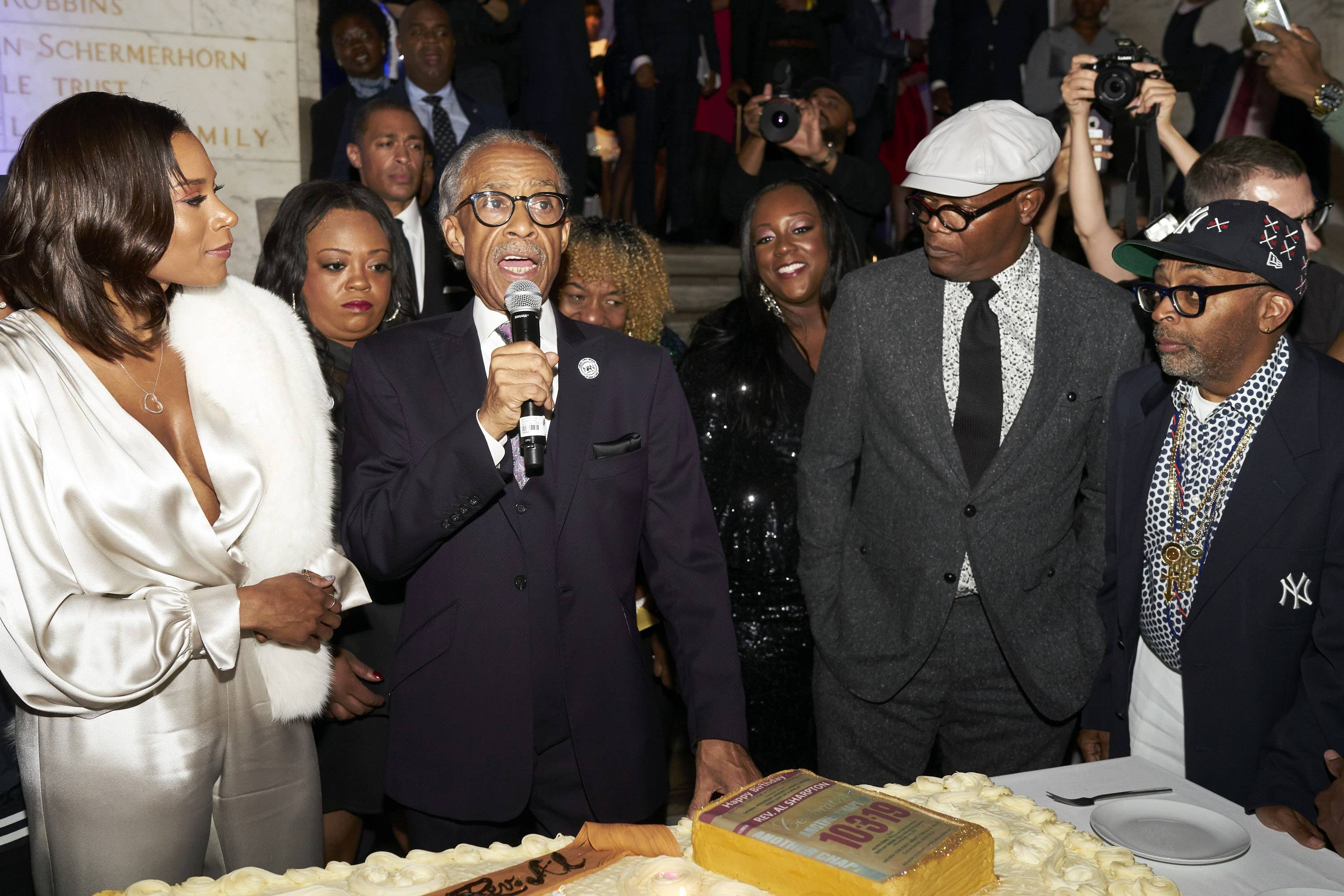 Samuel L. Jackson Praises Al Sharpton At 65th Birthday Bash News BET
