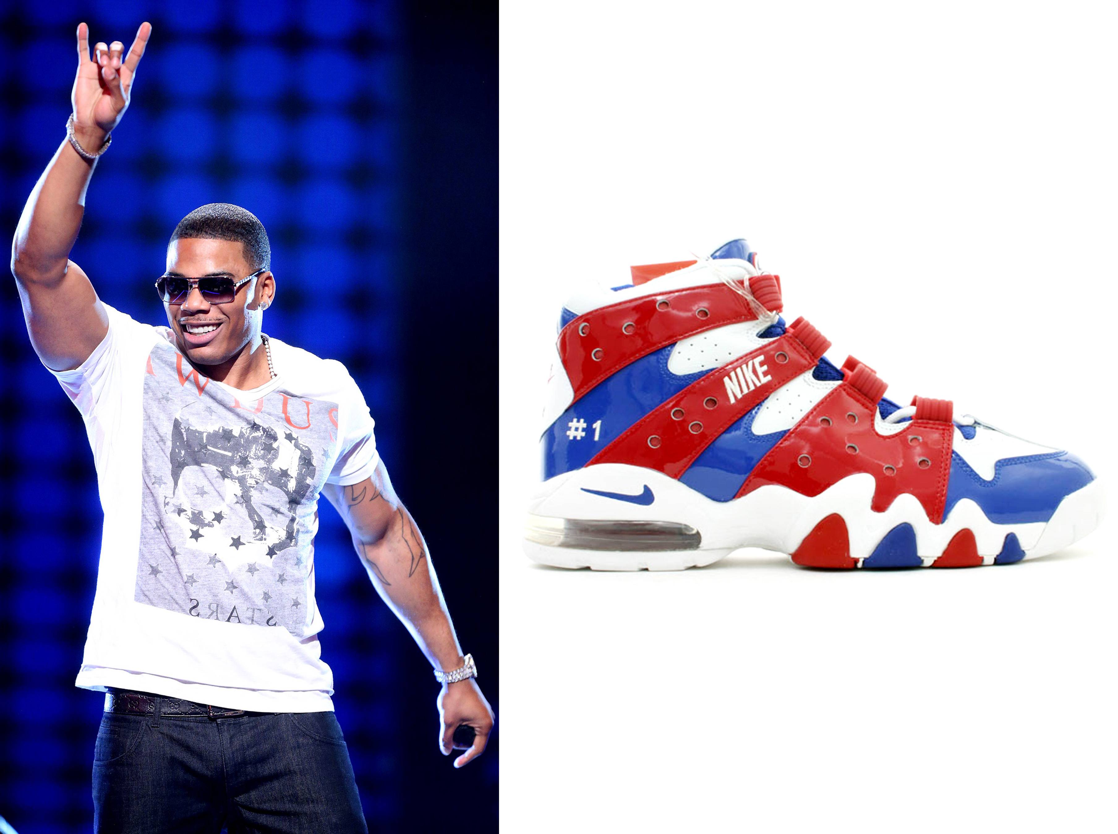 Nelly store rapper shoes