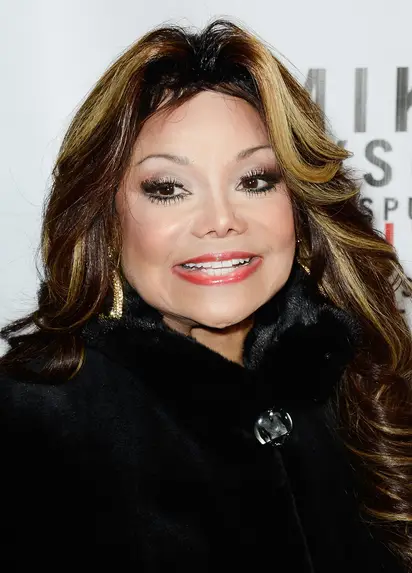 LaToya Jackson looks glamorous as she films scenes for her upcoming reality  show