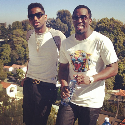 Diddy @iamdiddy - Even on a day off, Diddy continues promoting his newest business endeavor AQUAhydrate in L.A. with pal Fabolous. He and Mark Walhberg endorse the brand.&nbsp;(Photo: Instagram via Diddy)
