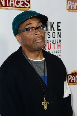 Spike Lee’s response to recent criticism that his 1988 film School Daze was homophobic:&nbsp; - &quot;Have you ever seen&nbsp;Get on the Bus? Was that film homophobic?&quot;  (Photo: Frazer Harrison/Getty Images)