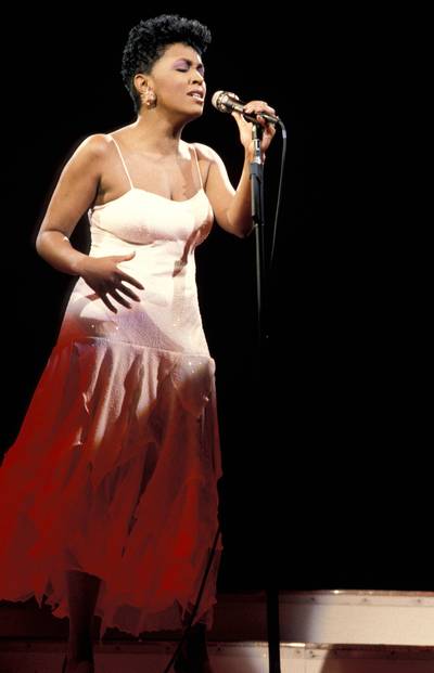 An Angel Is Born - In June of 1983, former Chapter 8 lead singer Anita Baker released her debut solo album, The Songtress. The LP's lead single, &quot;Angel,&quot; peaked at No. 5 on the Billboard charts and the album went on to become a cult classic.&nbsp;(Photo:&nbsp; Ebet Roberts/Redferns)