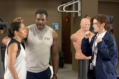 Miss Congeniality - In the Sandra Bullock undercover cop comedy Miss Congeniality, Hudson played the role of FBI Agent Harry McDonald. (Photo: Warner Bros. Entertainment)