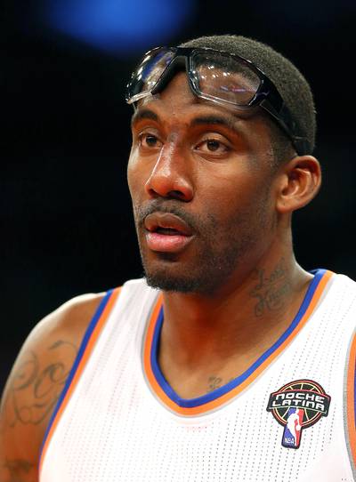 Stoudemire to Miss Remainder of Regular Season - New York Knicks star Amar?e Stoudemire will miss six weeks from play as he recovers from his second knee surgery in four months. The power forward will receive treatment on his right knee.&nbsp;(Photo: Elsa/Getty Images)