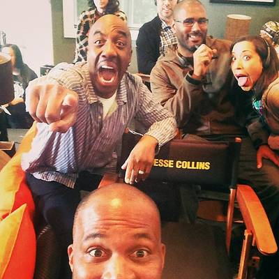 YOU GOT TRICK'D!!! - ...or maybe not. Nonetheless, the energy and laughter is in the air. Real Husbands season two is coming to fruition and everyone can feel it.  (Photo: Chris Spencer/Instagram)