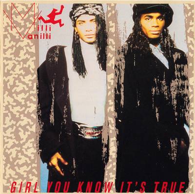 Milli Vanilli - Milli Vanilli's 1990 debut Girl You Know It's True topped the charts and earned the duo a Grammy for Best New Artist—until the L.A. Times revealed that the pair hadn't actually sung any of the album's hits.(Photo: Ariola Express)