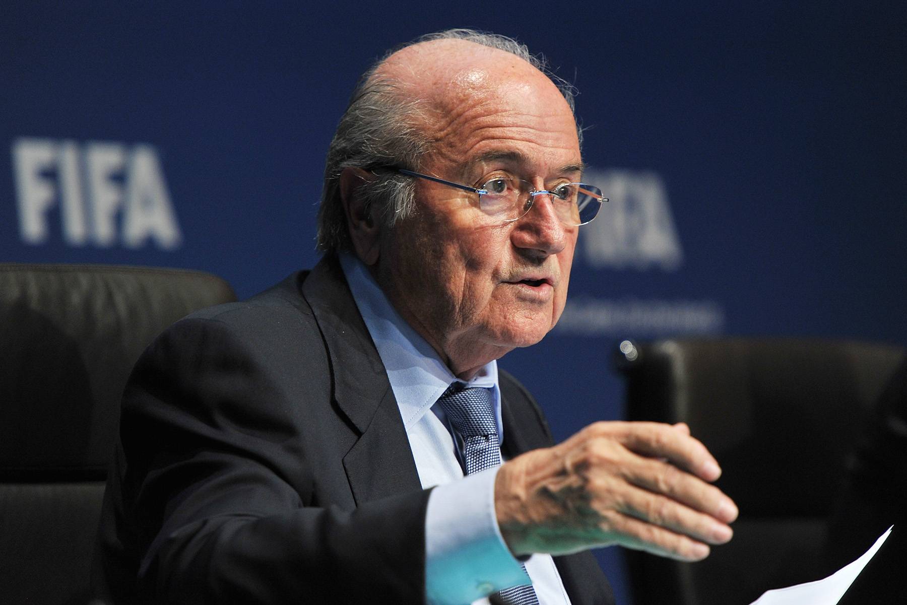 High-Level Denial - In November 2011, FIFA&nbsp;President&nbsp;Sepp Blatter proclaimed there are no racial issues in international soccer. Blatter added insult to injury by adding that players who believe they have experienced racism should remember “this is a game.”(Photo: Harold Cunningham/Getty Images)