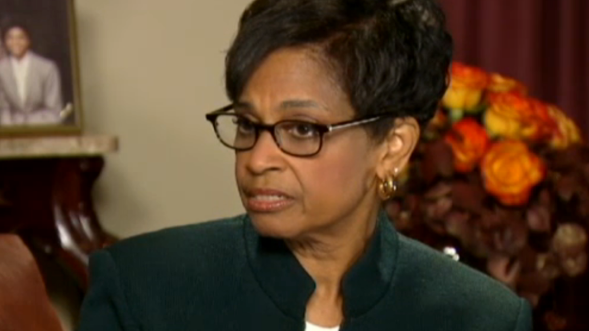 &nbsp;Gloria Cain Stands By Her Man&nbsp; - In an interview that aired on Fox News’ On the Record on Nov. 14, Gloria Cain, the wife of Republican presidential hopeful Herman Cain, questioned the validity of the sexual harassment allegations targeting her husband. “If a person is so hurt or traumatized because of something you allege happened to you, why would you wait 15 years to say something about it?” she said. (Photo: FOX News)