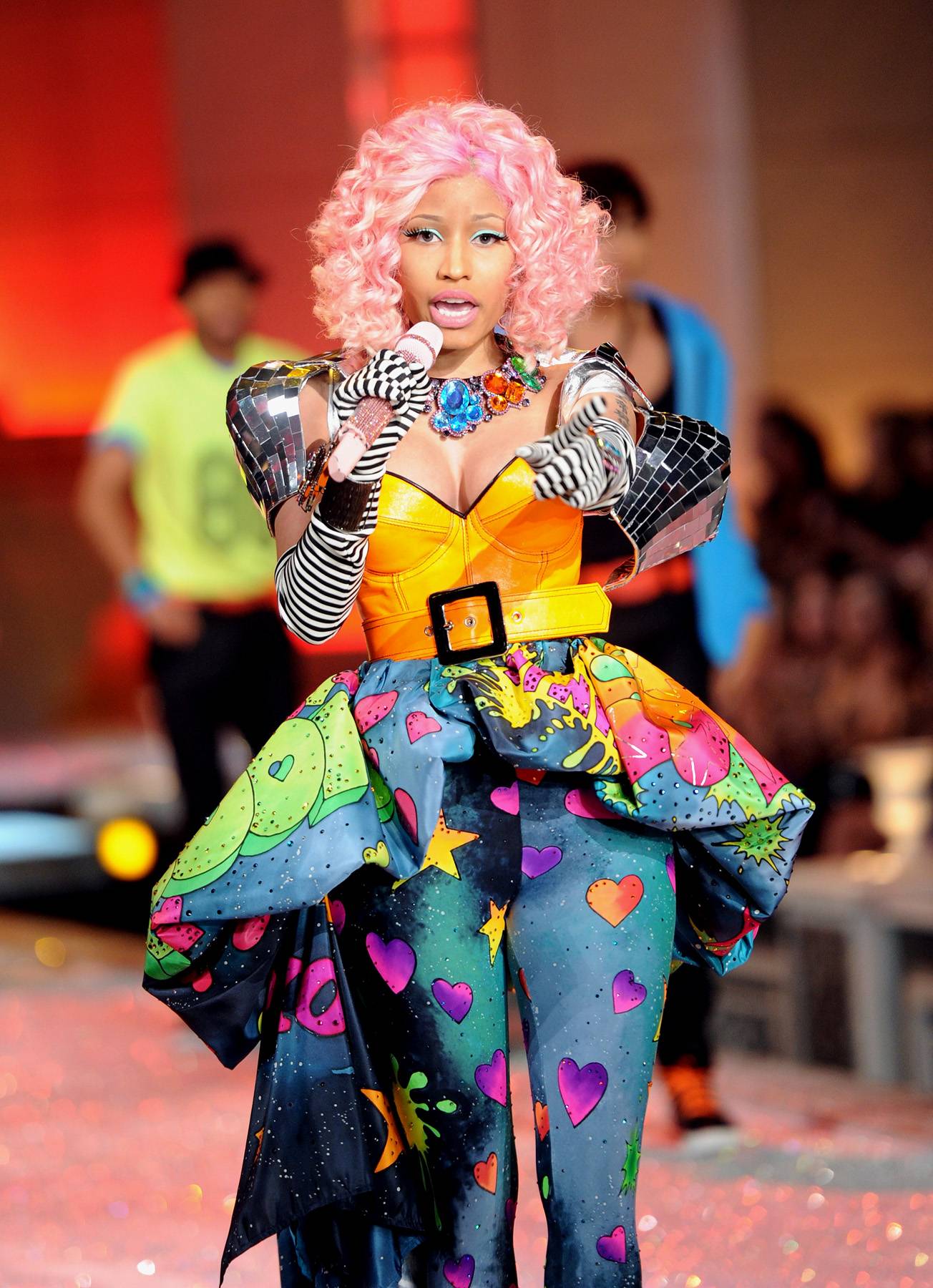Most Likely to Win a Grammy — Nicki Minaj - The Queen of pink received not one, but three Grammy nominations for Best New Artist, Best Rap Album and Best Rap Performance with labelmate Drake for their hit single “Moment for Life.” Nicki was nominated last year for her guest spot on Ludacris’s “My Chick Bad,” but went home empty handed. However, 2011 has been her year to shine and we think she’ll definitely be starting off the year with at least one golden gramophone.&nbsp;(Photo: Jamie McCarthy/Getty Images)