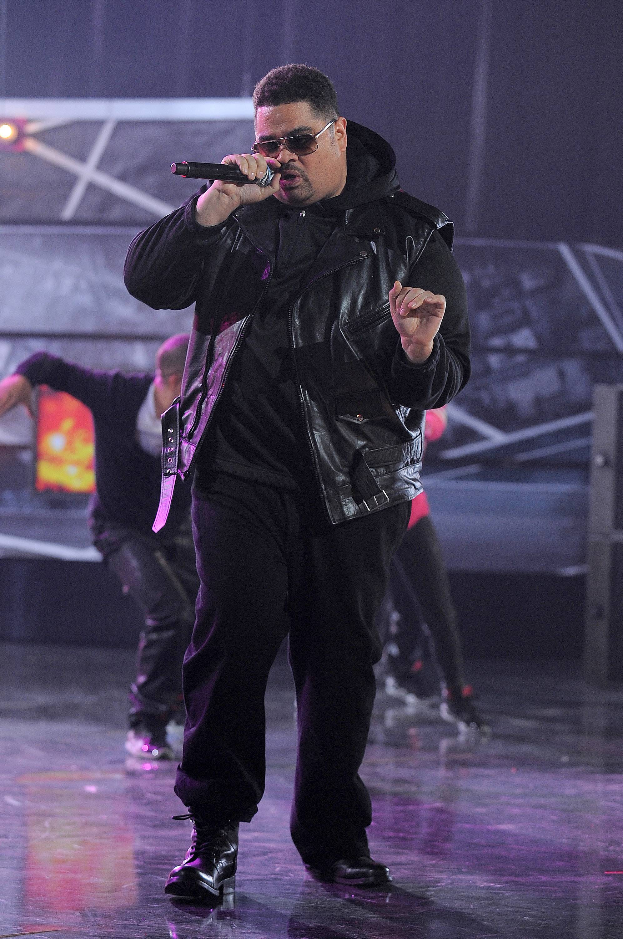 “Nothing But Love For Ya”  - Heavy D closed out the 2011 BET Hip Hop Awards (October 11) in Atlanta and&nbsp;had the crowd jamming on their feet&nbsp;with a medley of hits as he performed in a black sweat suit, leather vest and boots. It would turn out to be his last performance before his untimely death.&nbsp;The&nbsp;beloved rapper&nbsp;will forever be cemented in hip hop history for&nbsp;his&nbsp;jovial brand of hip hop and charming style.(Photo: Jeff Daly/PictureGroup)&nbsp;